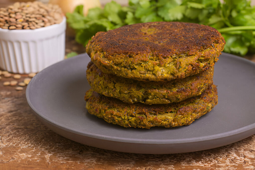 Hamburguesas de lentejas BLW