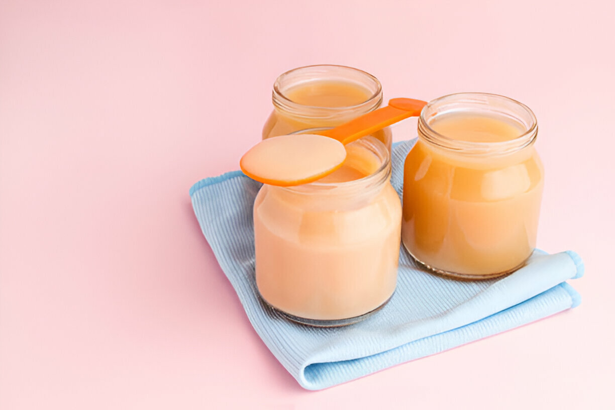 Puré de pollo para bebés
