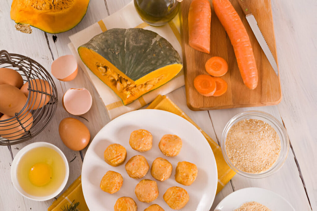 Receta croquetas de pollo BLW