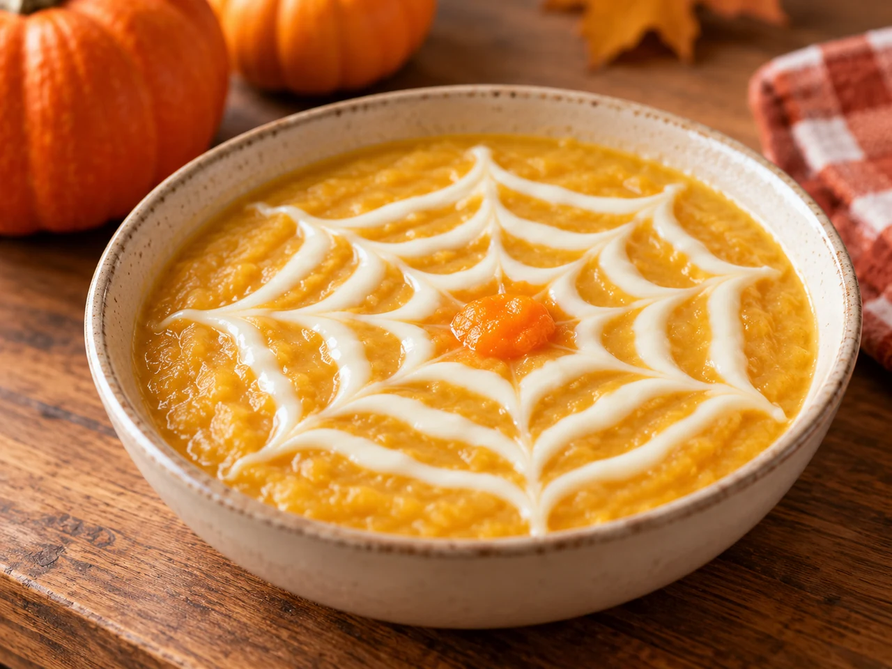 Compota de manzana, calabaza y avena para bebés