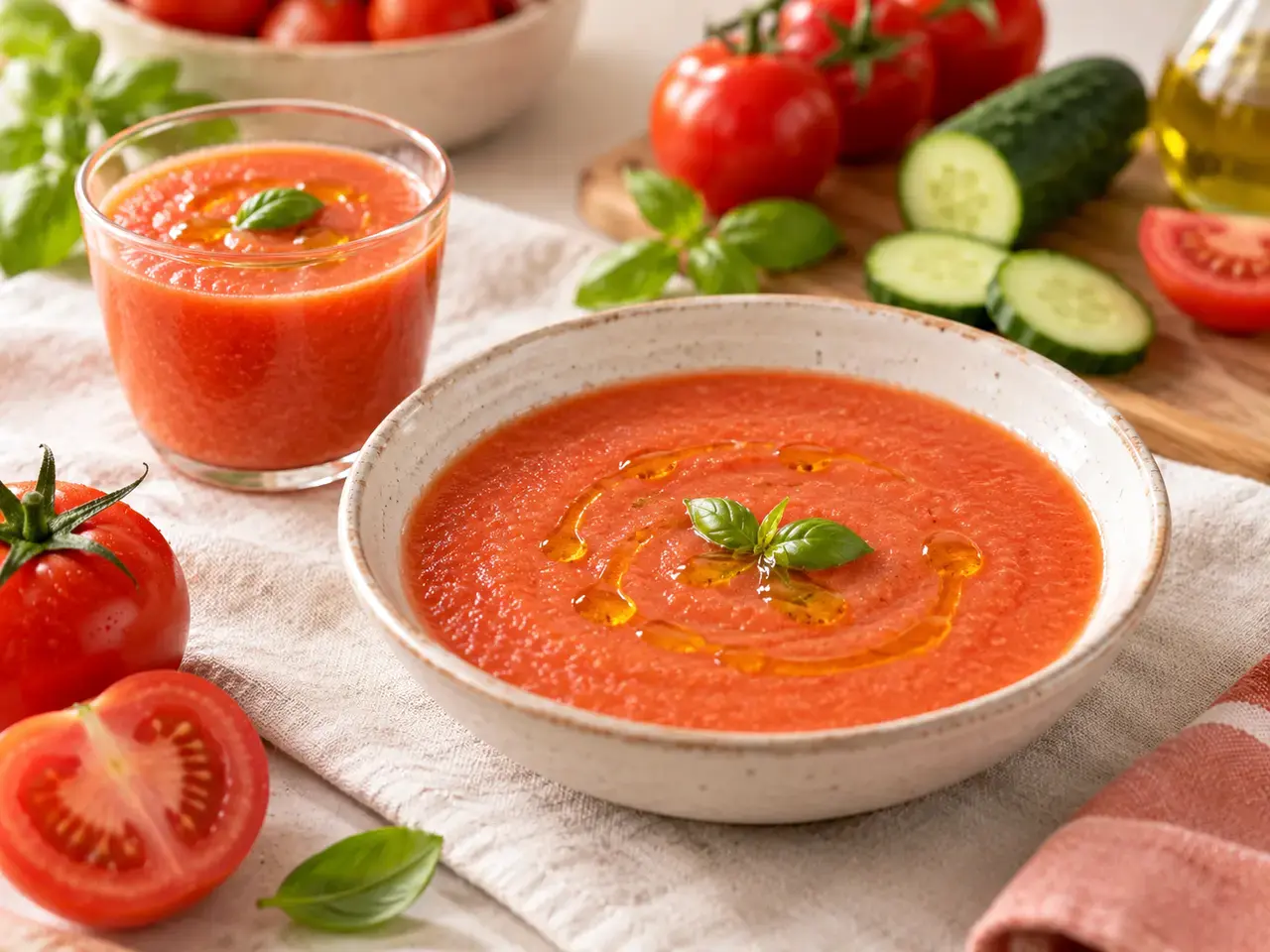 Puré de verduras mediterráneas y ternera