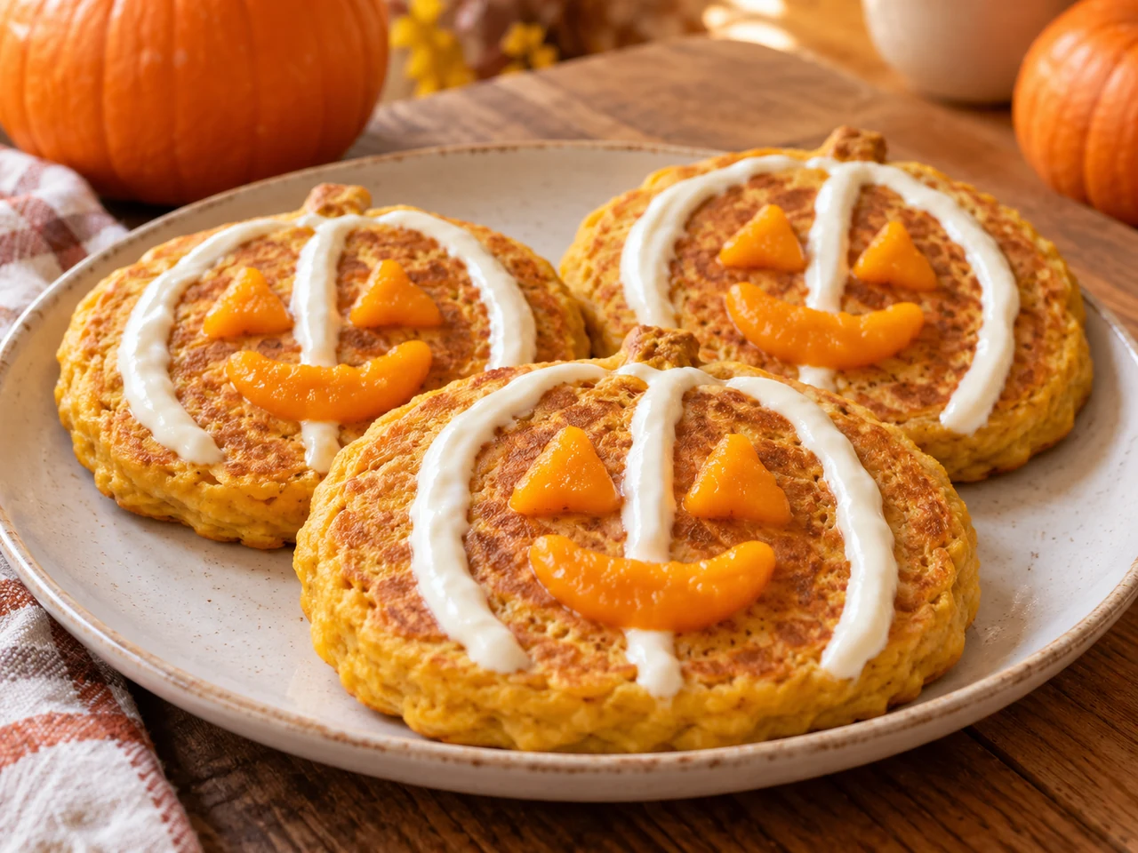 Tortitas de calabaza y avena BLW para bebés